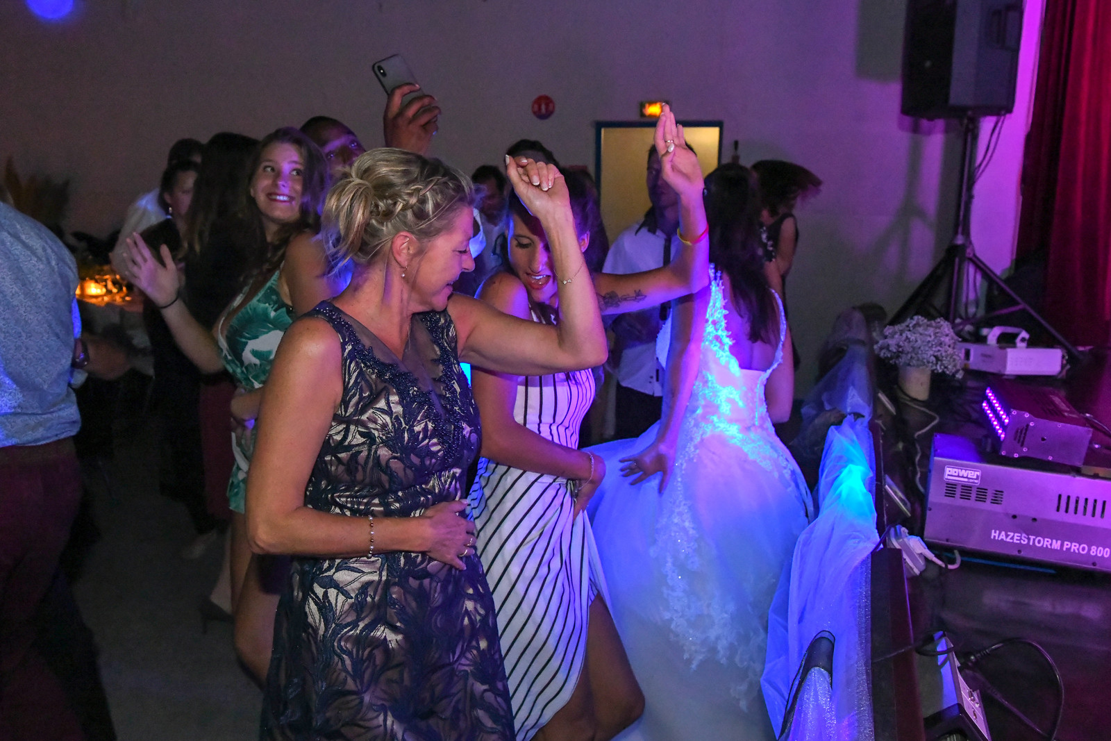 photo mariage soirée